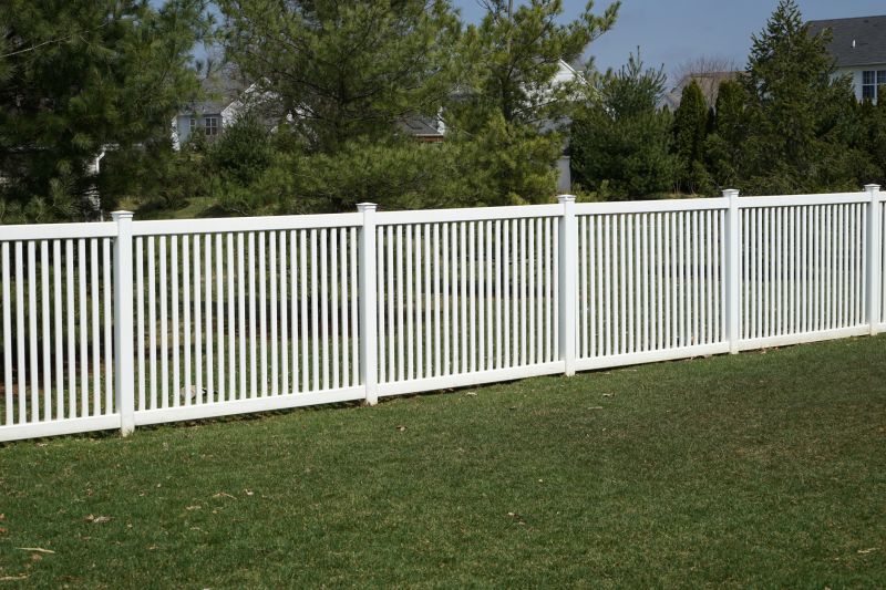 White PVC Fence Installation in Alpharetta, GA